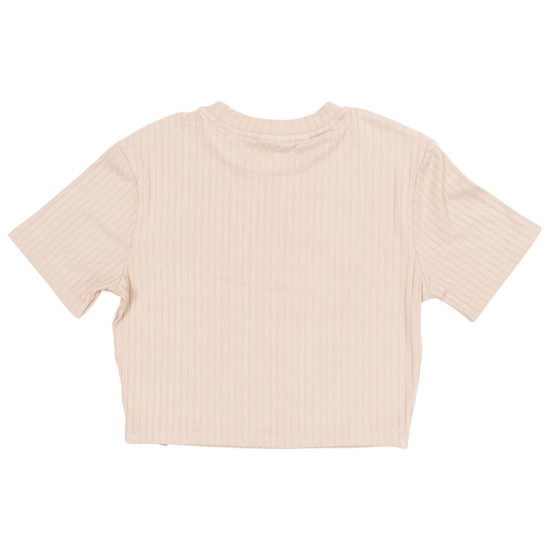 Target Γυναικεία κοντομάνικη μπλούζα Rib Viscose Crop Top